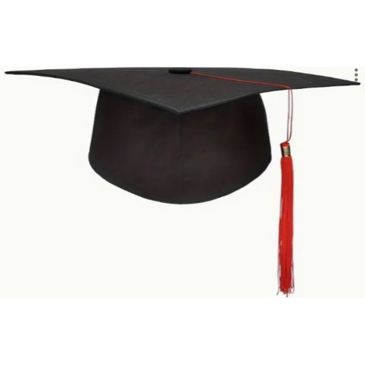 Toca pentru Absolvire, Neagra cu snur Rosu