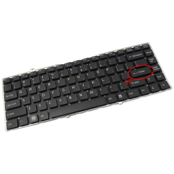 Клавиатура за черна Sony FW51B FW51MF, FW51ZF, FW520F, FW52JB, FW548F, FW54FB, FW550F, FW560F, FW70DB, FW71DB, FW72JGB, FW73JGB, FW74FB, FW81HS, FW81NS, FW81S, FW82DS