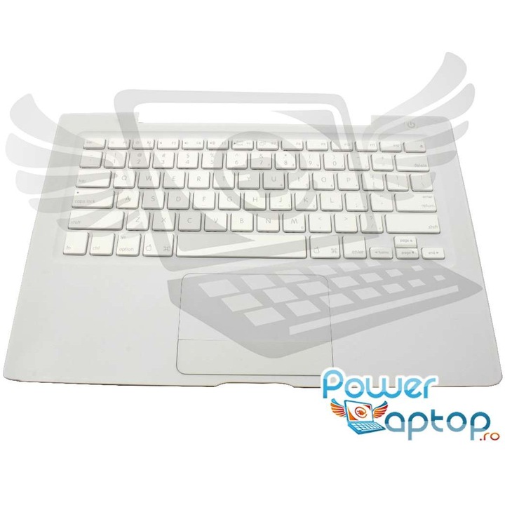 Tastatura Apple Alb MacBook A1181 cu Palmrest si Touchpad Refurbished