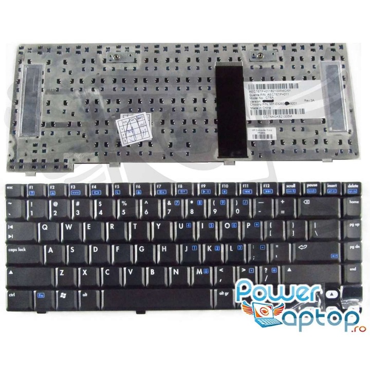 Tastatura pentru HP 641499 AELX6100410, AELX6200210, AELX6700310, AELX6A00220, AELX6A00310, AELX6E00210, AELX6E00220, AELX6E00310, AELX6F00310, AELX6G00310