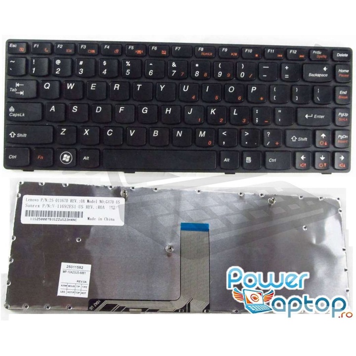 Клавиатура Lenovo B470, B470 4315 23U, B470 4315 24U, B470 4315 25U, B470 4315 26U, G470, G470 4328 24U, G470 4328 25U, G470 4328 26U