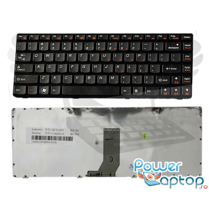 Клавиатура за Lenovo B470, B470e, G470, G475, V470, V470e