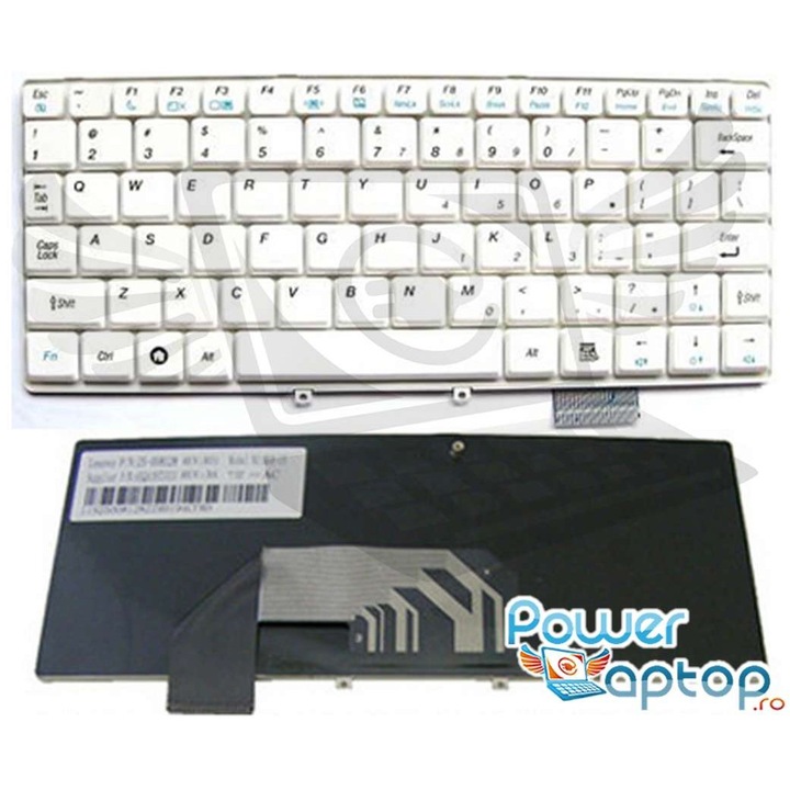 Lenovo клавиатура Бяла IdeaPad S10, IdeaPad S10e, IdeaPad S9, IdeaPad S9e