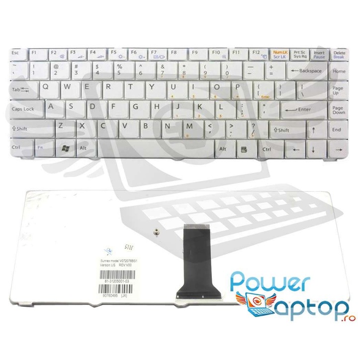 Клавиатура за Sony Vaio NS325J, NS328J, NS330J, N