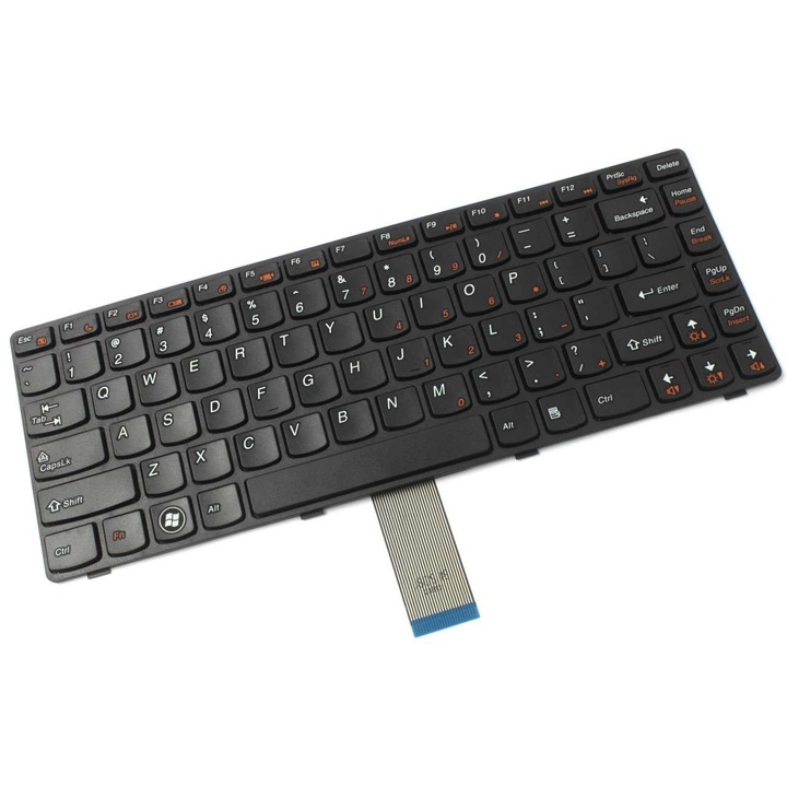 Рамка за черна клавиатура Lenovo 25205288, рамка 9Z N6FUC 301, рамка NSK BB3UC, рамка PK130RQ3A00, рамка T2Y9 US, рамка за IdeaPad Y400