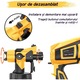 Pistol de vopsit, HNSMART, 850 W, 1400 ml, 3 moduri de pulverizare, 4 dimensiuni de duza, galben/negru