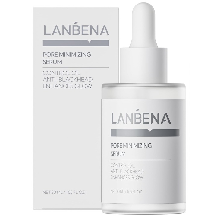 Ser pentru Fata Lanbena, Pore Minimizer, Efect de Micsorare a Porilor Deschisi, 30ml