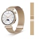 Curea metalica compatibila cu Huawei Watch GT4 41mm, GT5 41mm, GT5 Pro 42mm, bratara inox, Best Accessories, auriu rose, 18mm