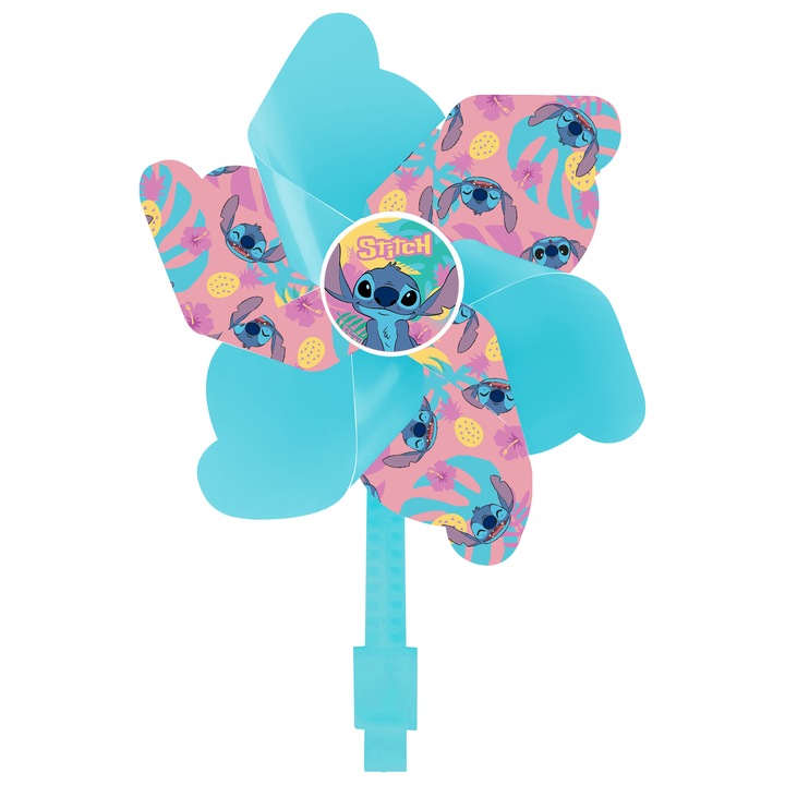 Jucarie de bicicleta Lilo si Stitch, multicolor, 17cm