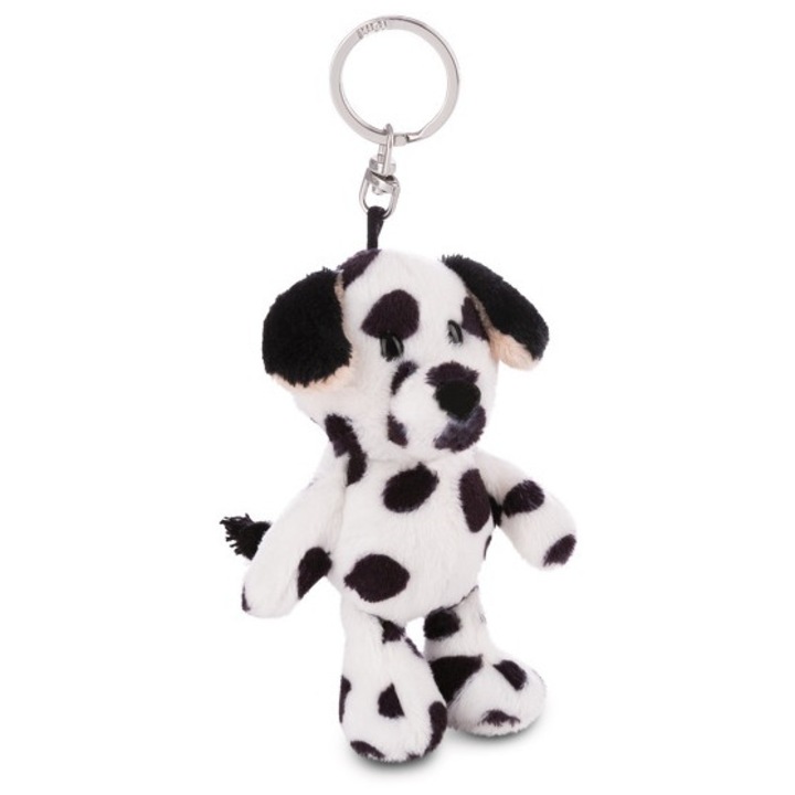 Brelok pluszowy Piesek Dalmatianczyk 10см, зелен