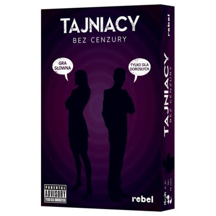 Társasjáték Rebel Tajniacy cenzúrázatlan, 10835