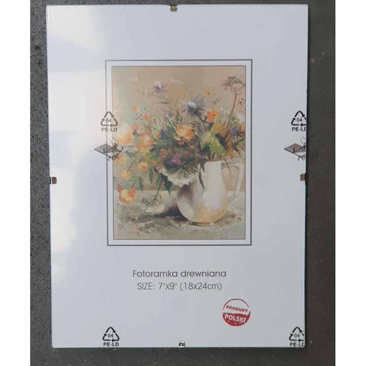 Rama foto clasica Goya, plexi 18x24cm, montare verticala sau orizontala