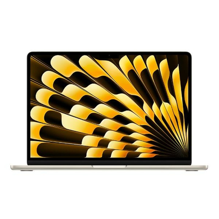 Apple MacBook Air laptop, 13,6", 16 GB RAM, 256 GB SSD, bézs