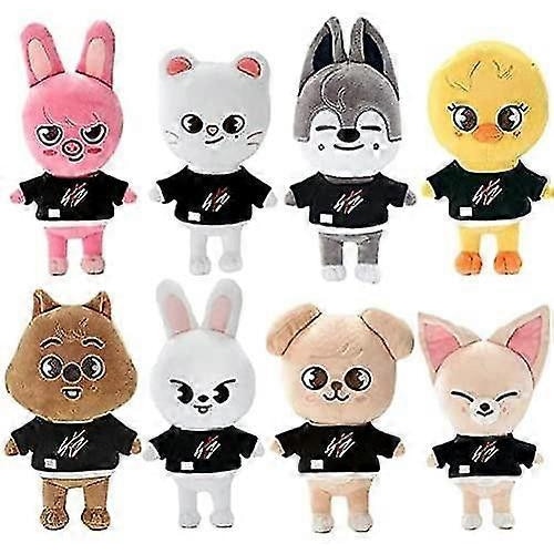 Jucarie de plus Stray Kids Dwaekki, 21cm, galben, pentru joaca si ...