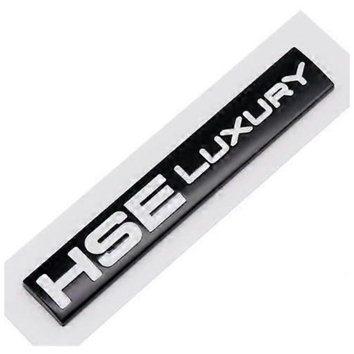 Accesoriu Hse Back Tailgate Land Rover Discovery 3 4, 167mm x 26mm, cu banda dublu adeziva auto