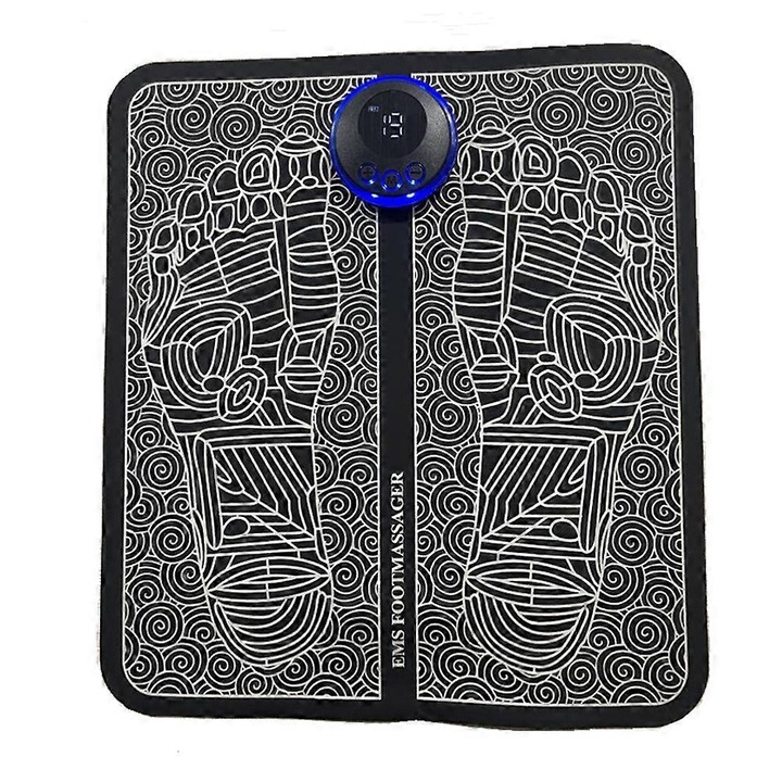 Масажор за крака, 8 режима, 19 интензитета, преносим, презареждаем, многоцветен