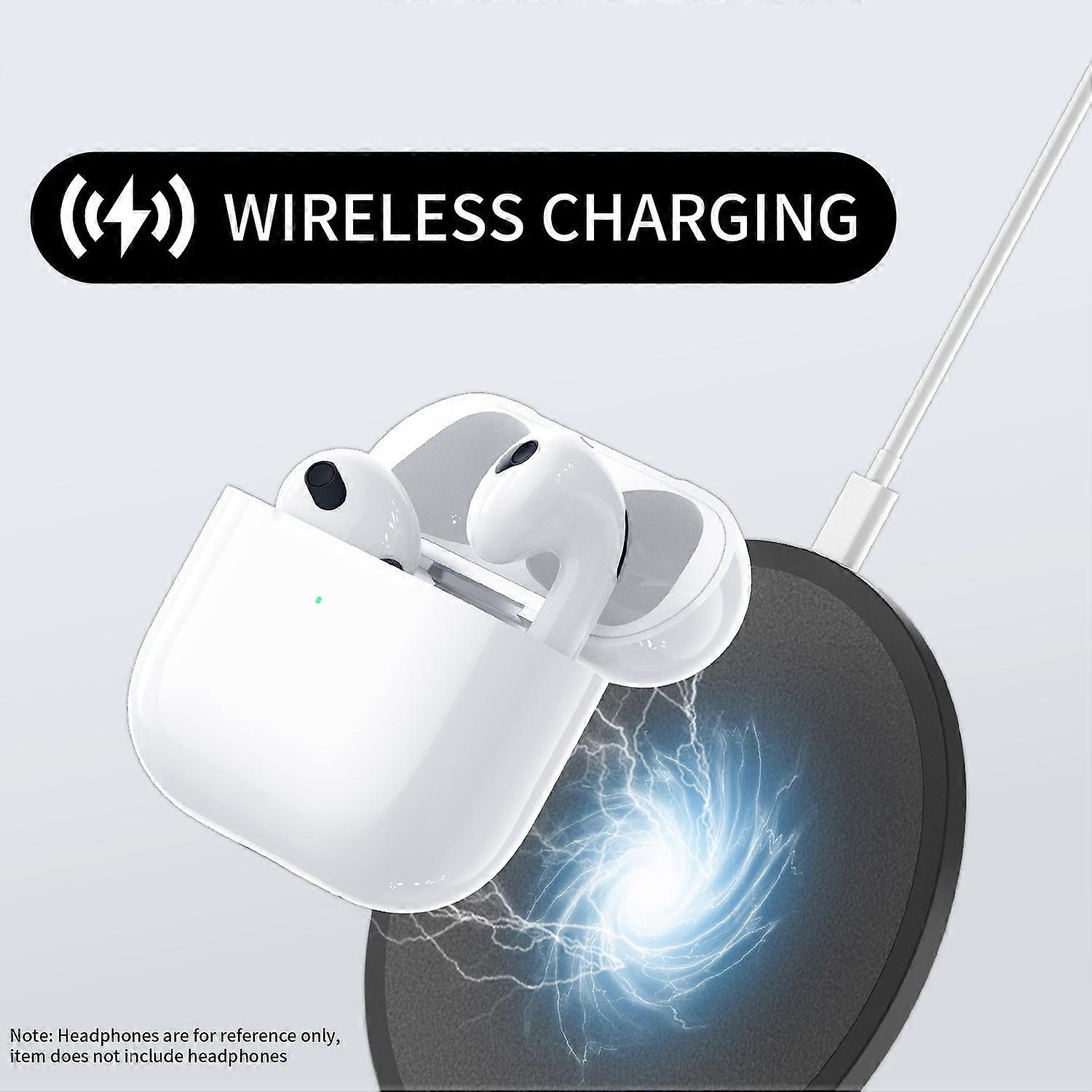 Carcasa de incarcare pentru AirPods 4, suport incarcare wireless