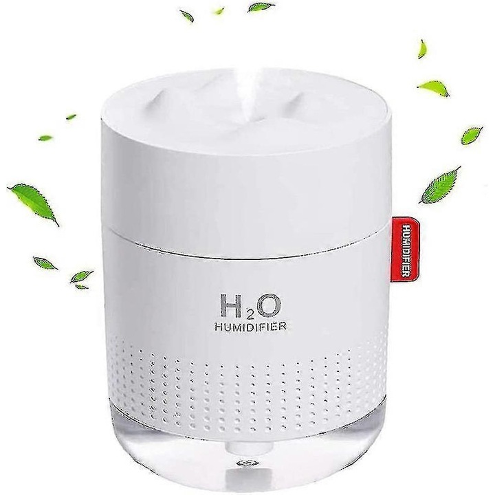 Növénypárásító, 500ml, folyamatos és szakaszos párásítási üzemmód, éjszakai fény, hordozható