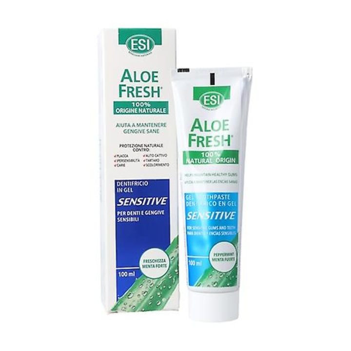 Гел паста за зъби Aloe Fresh Retard Sensitive, 100 мл, за чувствителни зъби и венци