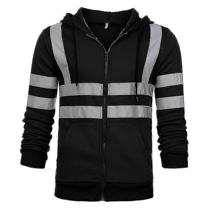 Hanorac de lucru, Negru, L