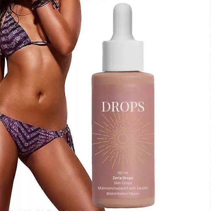 Önbarnító cseppek, 60 ml, 2 darabos készlet, nem igényel napsugárzást, természetes hatású