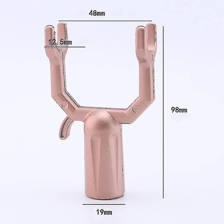 Set 6 suporturi metalice pentru ramuri copaci, rezistente, 10x6cm