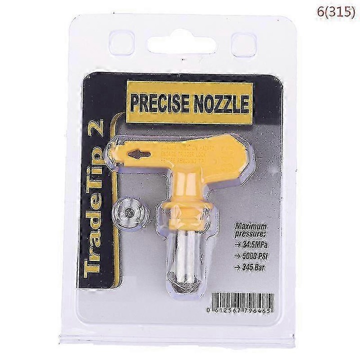 Duza de pulverizare Airless, galben, marime 315