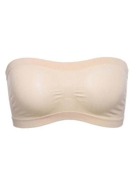 Melltartó, Bézs, Nylon, Egy méret (INTL)