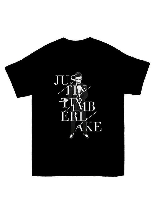 Férfi póló - Timberlake, Pamut, Fekete, L