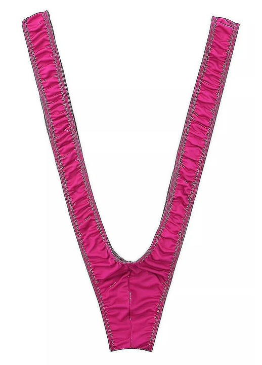 Mankini pentru barbati, Roz, Elastic, One Size INTL