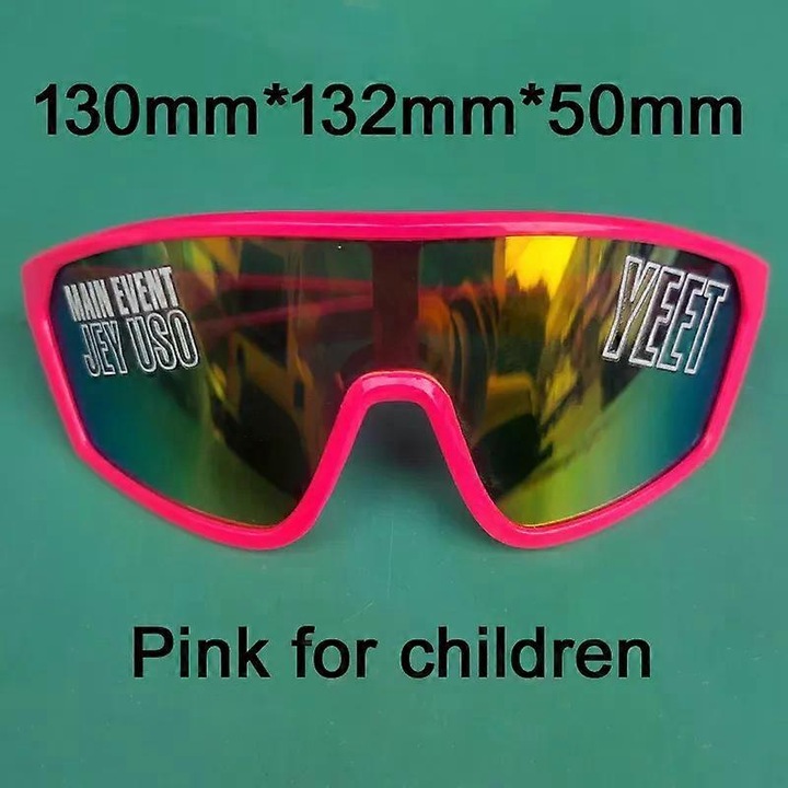 Детски слънчеви очила Jey Uso Yeet, многоцветни, комплект