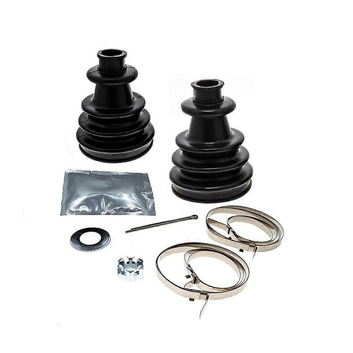 Kit cotiere CV pentru ATV Polaris Sportsman 550, 570, 600, 700, 800, 850, 2011-2022, cu doua cleme din otel inoxidabil