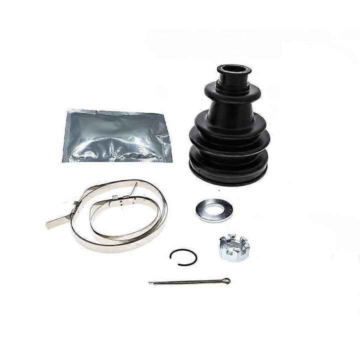 Kit cotiere CV pentru ATV Polaris Sportsman 550, 570, 600, 700, 800, 850, 2 cleme din otel inoxidabil, material cauciuc DCR66
