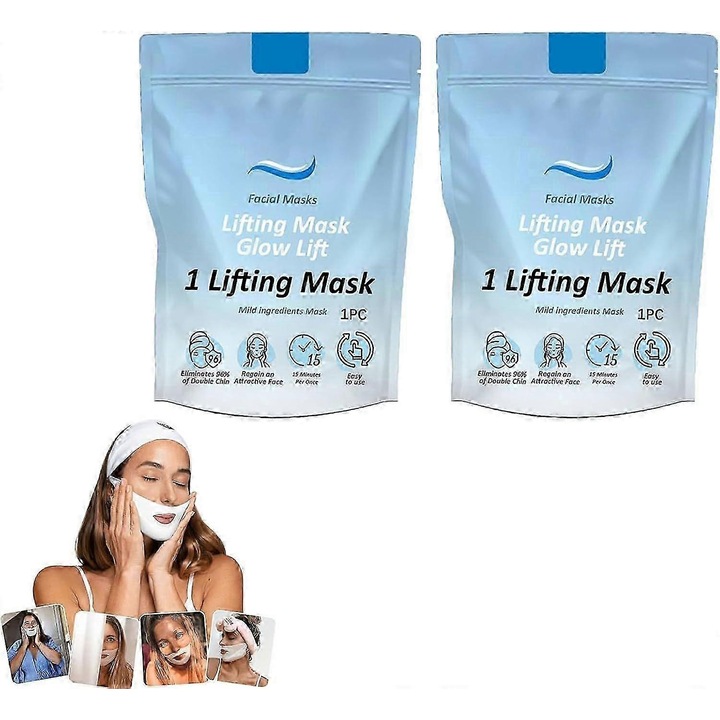 Set 2 masti faciale, pentru barbie, actionare 15-20 minute