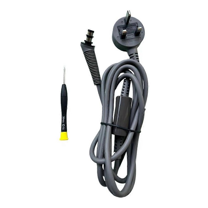 Csere kábel HS01/HS05 hajsütővashoz, 2,7 m, szürke