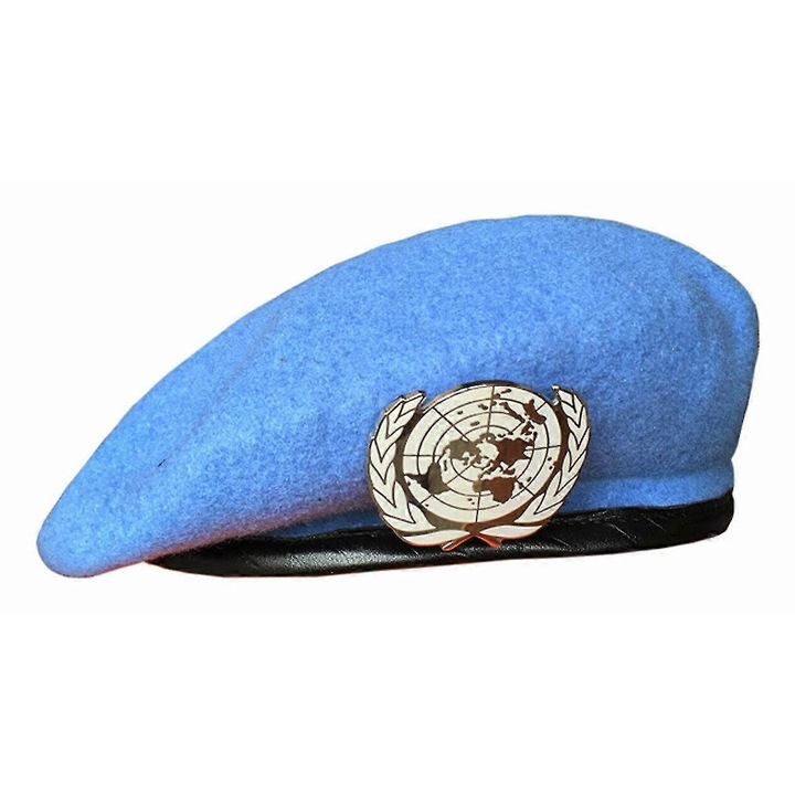 ENSZ békefenntartó erők barettje, kék, 0,2 kg