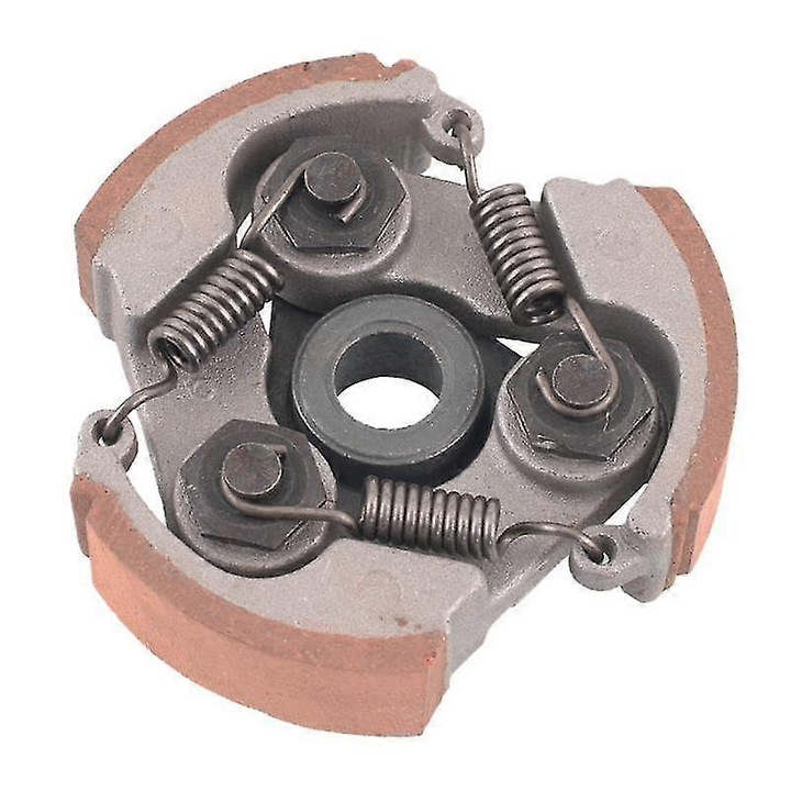 Kit ambreiaj de inalta performanta pentru motociclete de 47cc, 49cc, ATV-uri, Pocket Bike-uri si Mini Moto, 2 motoare, rosu, fara canelura