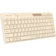 Безжична клавиатура A4TECH FBK26C AS, Бежов, Wireless