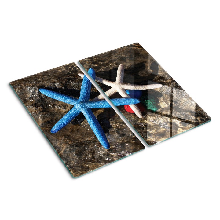 Tocatoare de bucatarie, Tulup, Steaua de mare, Negru, 2x30x52 cm, 010010520010000035369