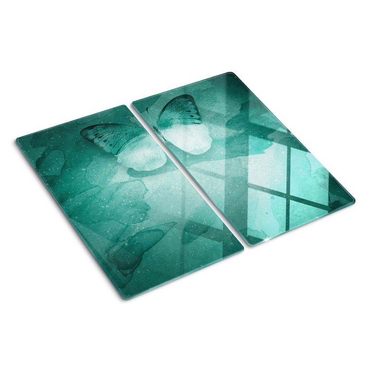 Tocatoare de bucatarie, Tulup, Fluture, Albastru, 2x30x52 cm, 010010520010000034759