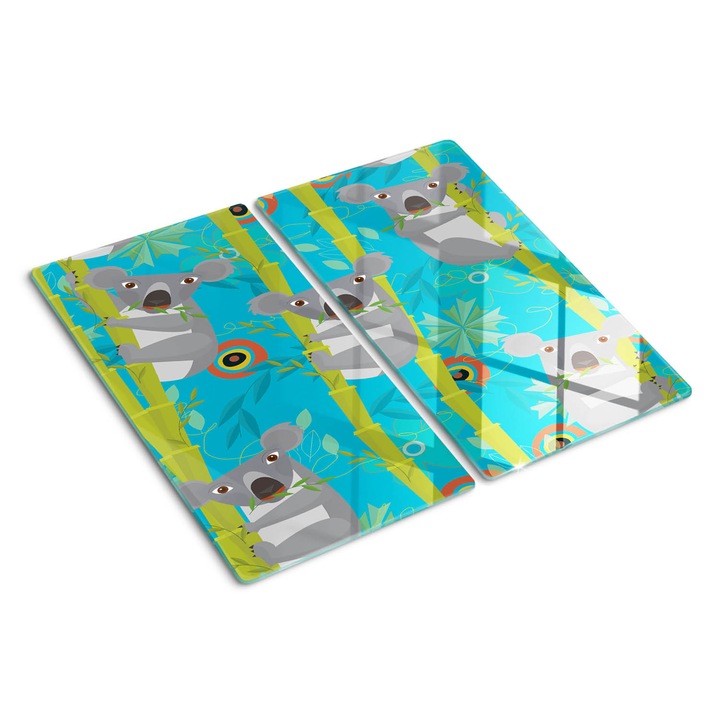 Tocatoare de bucatarie, Tulup, Ursul Koala, Albastru, 2x30x52 cm, 010010520010000034072