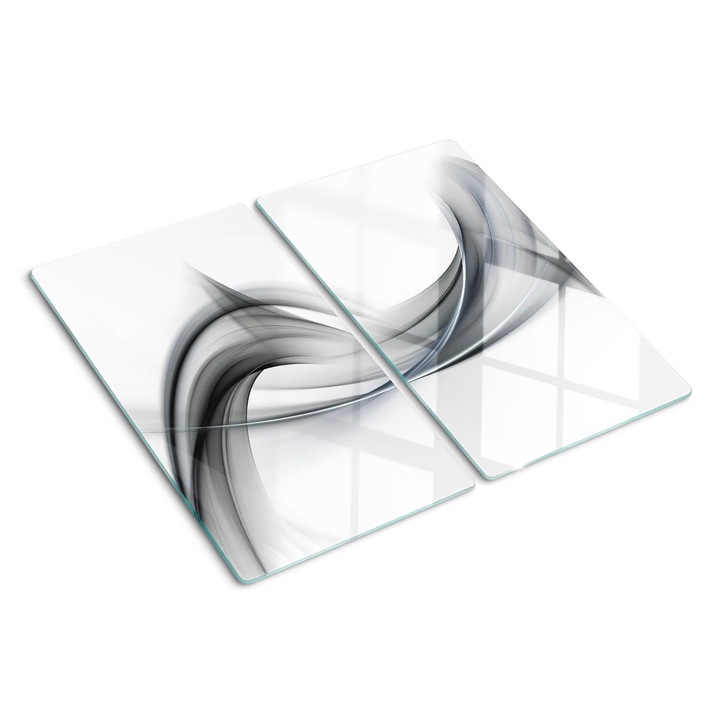 Tocatoare de bucatarie, Tulup, Linii abstracte, Violet, 2x30x52 cm, 010010520010000049886