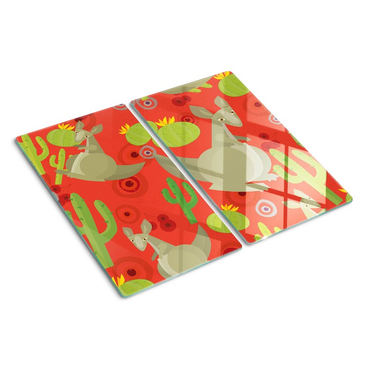 Tocatoare de bucatarie, Tulup, Cangur, Rosu, 2x30x52 cm, 010010520010000034073