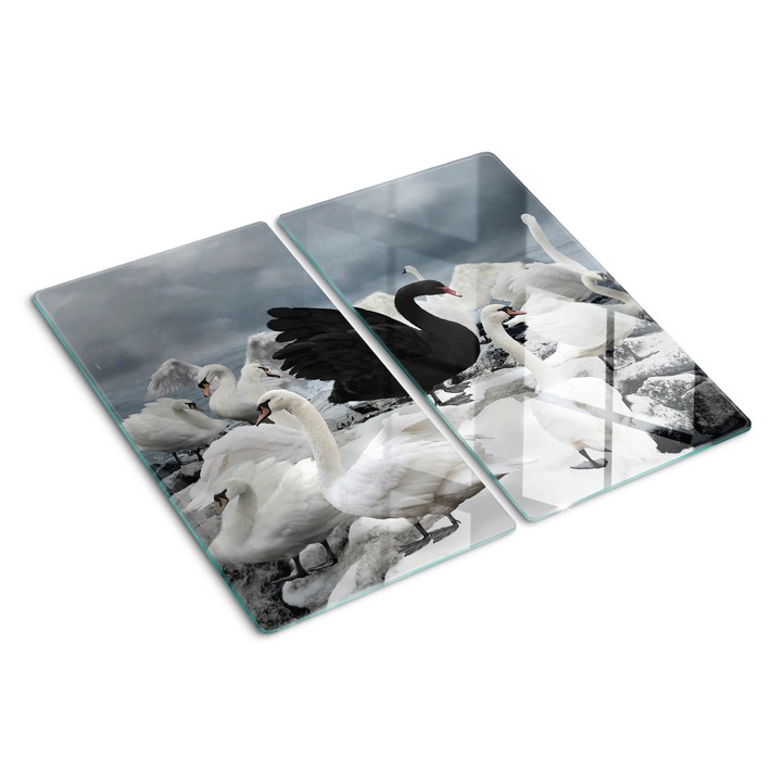 Tocatoare de bucatarie, Tulup, Lebada Neagra, Negru, 2x30x52 cm, 010010520010000034328