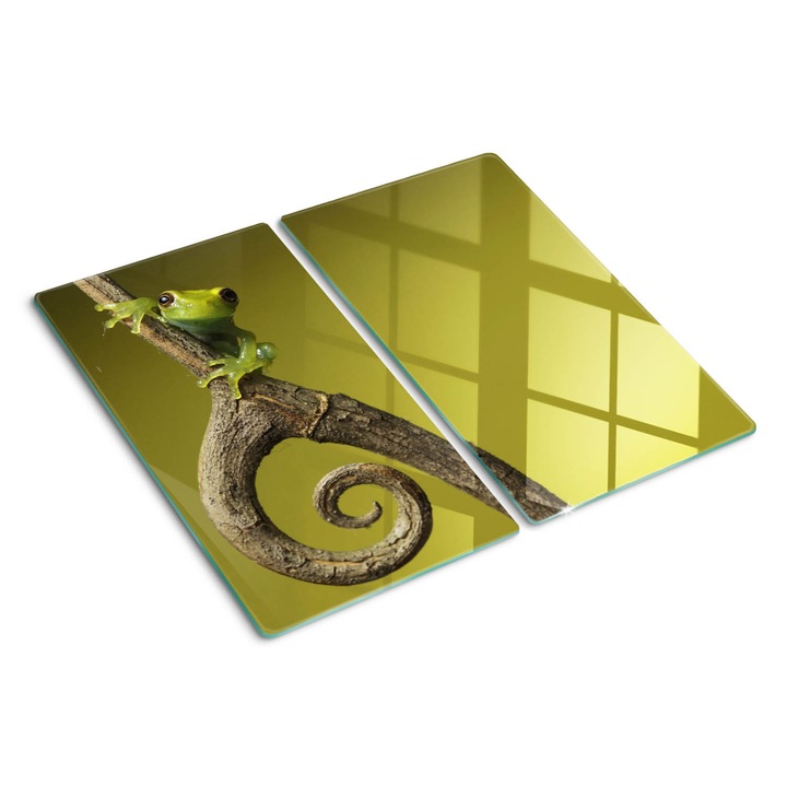 Tocatoare de bucatarie, Tulup, Broasca Verde, Negru, 2x30x52 cm, 010010520010000034960