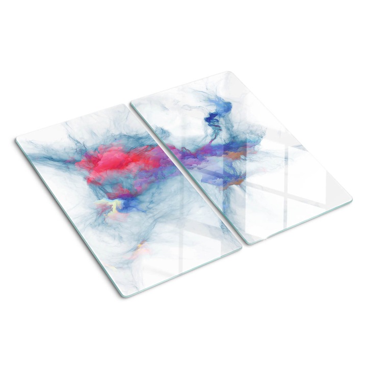 Tocatoare de bucatarie, Tulup, Fum Fractal, Albastru, 2x30x52 cm, 010010520010000049849