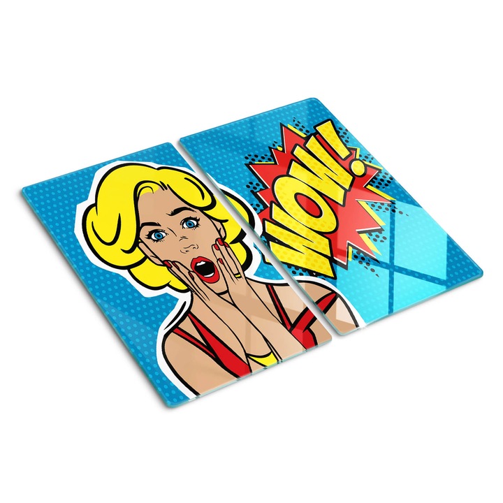 Tocatoare de bucatarie, Tulup, Wow!, Galben, 2x30x52 cm, 010010520010000049932