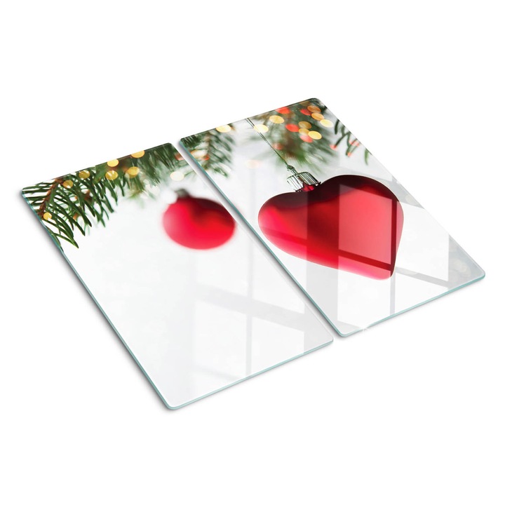 Tocatoare de bucatarie, Tulup, Craciun, Violet, 2x30x52 cm, 010010520010000050083