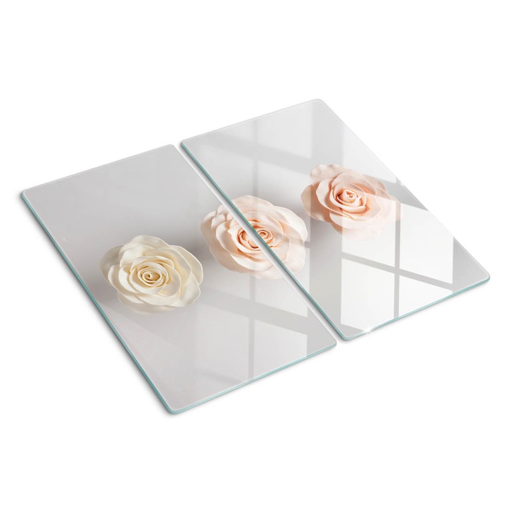 Tocatoare de bucatarie, Tulup, Trandafiri, Roz, 2x30x52 cm, 010010520010000034069