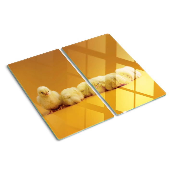 Tocatoare de bucatarie, Tulup, Puii Mici, Galben, 2x30x52 cm, 010010520010000034331